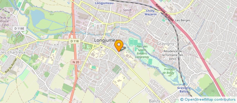 localisation de l'entreprise 521 139 907   TREILLIERES