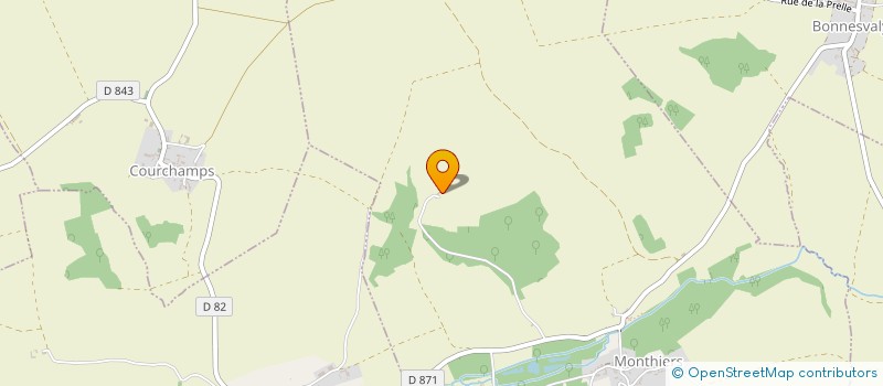 localisation de l'entreprise 521 142 802   MONTHIERS