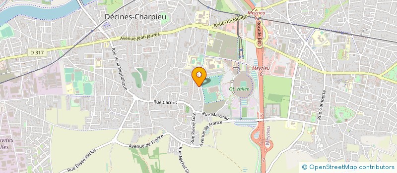 localisation de l'entreprise 521 145 771   JONAGE