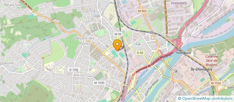 localisation de l'entreprise 521 154 286   YUTZ