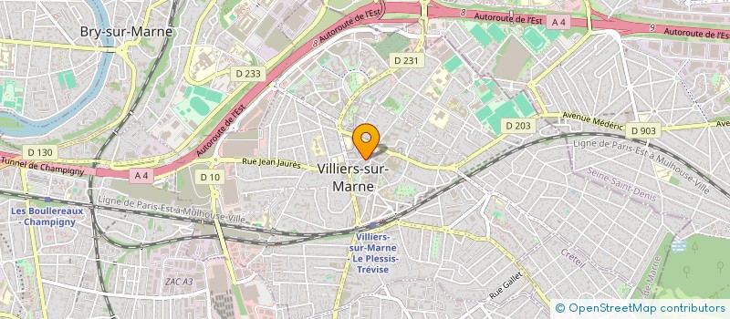 localisation de l'entreprise 521 159 384   VILLIERS-SUR-MARNE