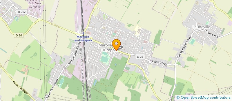 localisation de l'entreprise 521 177 816   LEUDEVILLE