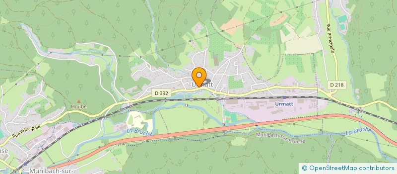 localisation de l'entreprise 521 190 538   OBERHASLACH