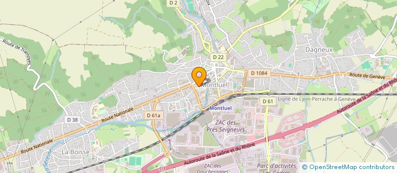 localisation de l'entreprise 521 216 143   LE MONTELLIER