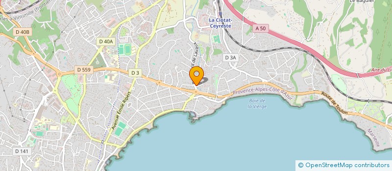 localisation de l'entreprise 521 220 160   LA CIOTAT