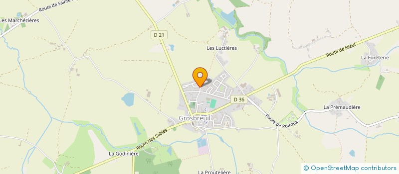 localisation de l'entreprise 521 232 777 à LES SABLES D'OLONNE