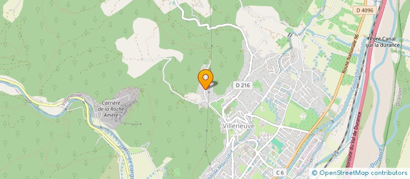 localisation de l'entreprise 521 245 654   VILLENEUVE