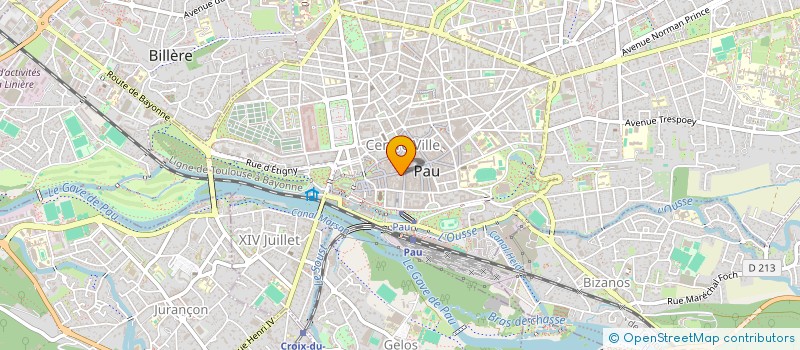 localisation de l'entreprise 521 247 858  à PAU