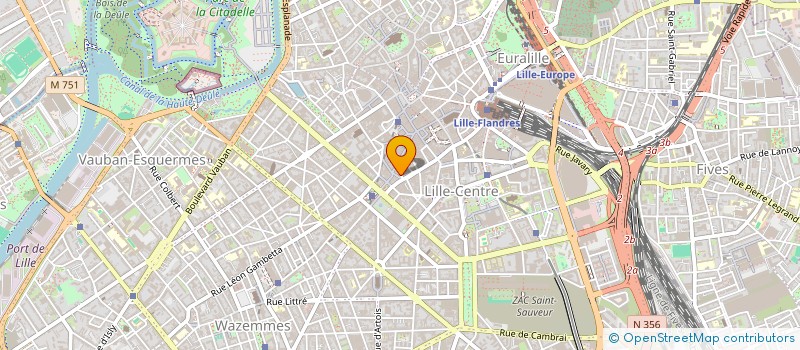 localisation de l'entreprise 521 264 036 à LILLE