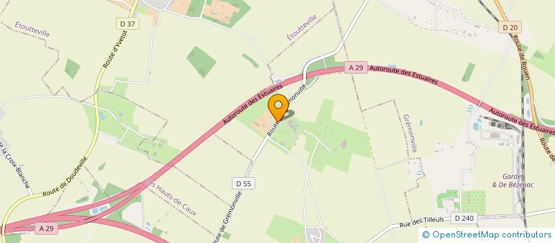 localisation de l'entreprise 521 280 321   GREMONVILLE