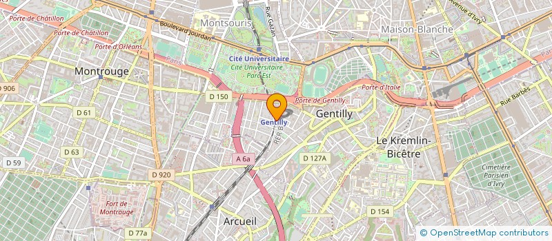 localisation de l'entreprise 521 281 253 à COLOMBES
