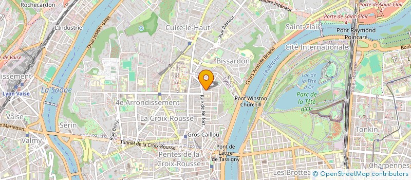 localisation de l'entreprise 521 282 665   LYON