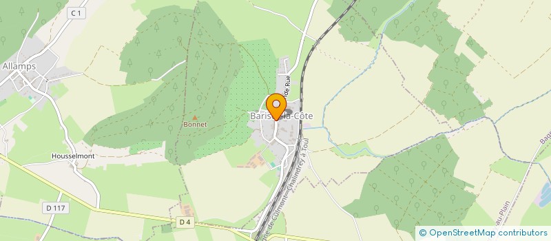 localisation de l'entreprise 521 284 760   JUVRECOURT