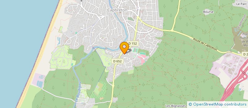 localisation de l'entreprise 521 292 847   CAPBRETON