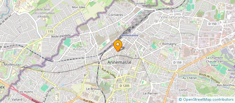 localisation de l'entreprise 521 303 016   ANNEMASSE