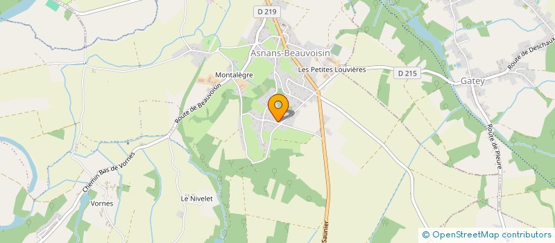 localisation de l'entreprise 521 305 078   BROYE-AUBIGNEY-MONTSEUGNY