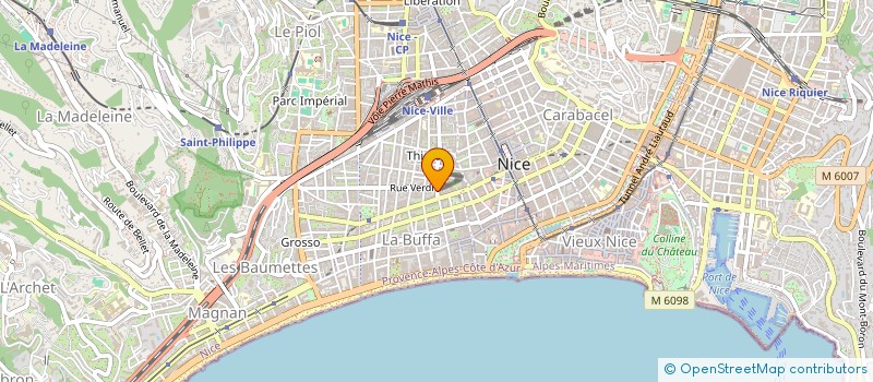 localisation de l'entreprise 521 317 073   NICE