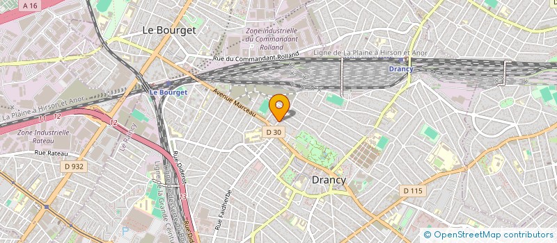 localisation de l'entreprise 521 355 354 à DRANCY