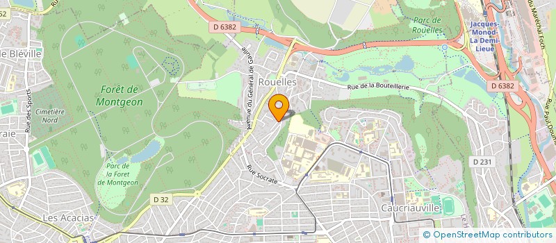 localisation de l'entreprise 521 356 808  à LE HAVRE