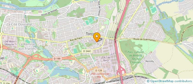 localisation de l'entreprise 521 365 825 à BOUXIERES-AUX-DAMES