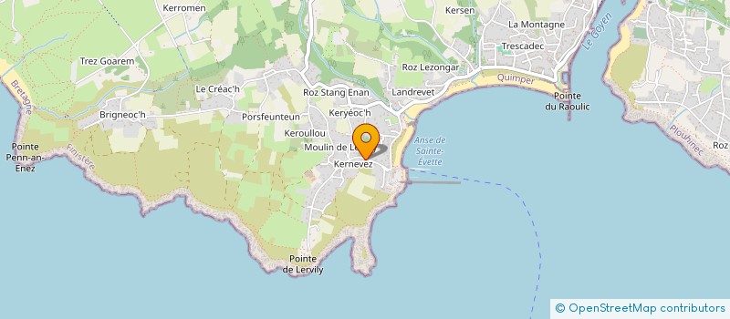 localisation de l'entreprise 521 377 481   BEUZEC-CAP-SIZUN