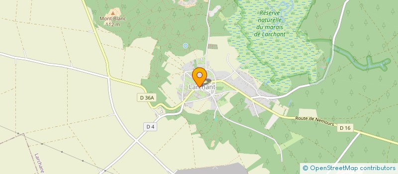 localisation de l'entreprise 521 387 605 à LARCHANT