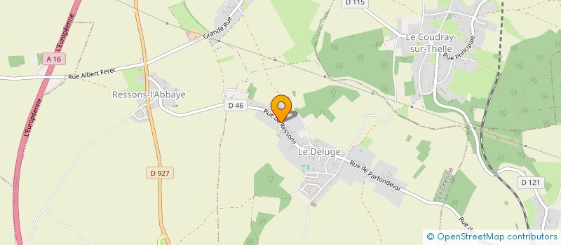 localisation de l'entreprise 521 389 643   LA DRENNE