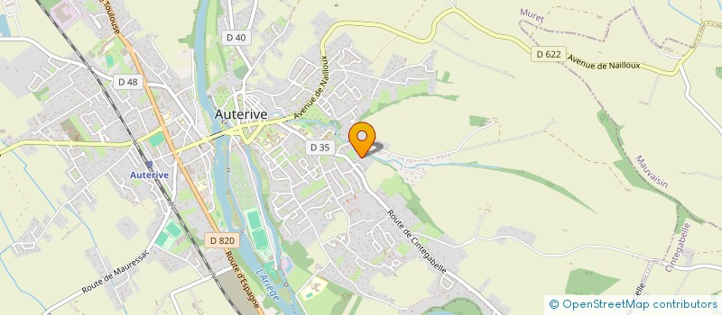 localisation de l'entreprise 521 392 076   AUTERIVE