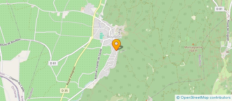 localisation de l'entreprise 521 408 658   BOULBON