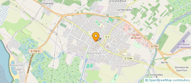 localisation de l'entreprise 521 416 750   PERIGNY