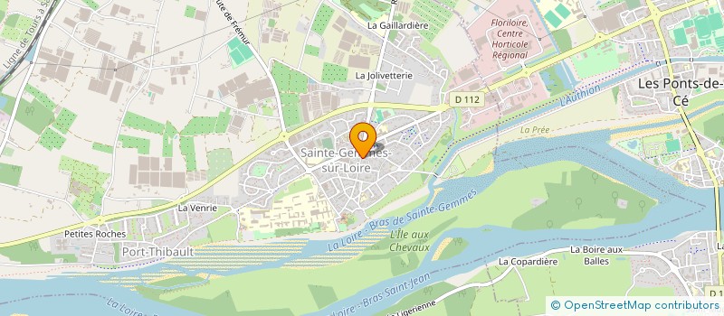 localisation de l'entreprise 521 417 733   SAINTE-GEMMES-SUR-LOIRE