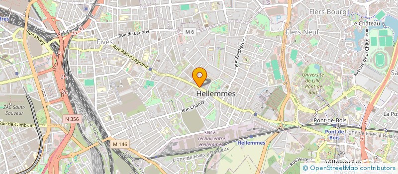 localisation de l'entreprise 521 425 199  à VILLENEUVE-D'ASCQ