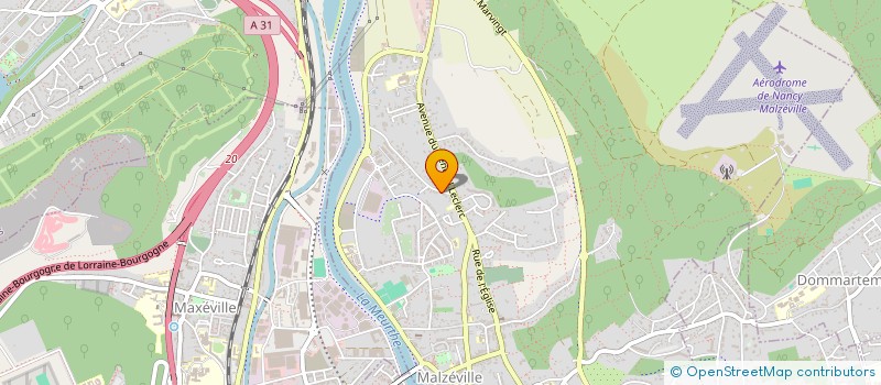 localisation de l'entreprise 521 430 322   NANCY