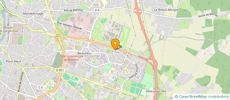 localisation de l'entreprise 521 433 730  à MACON