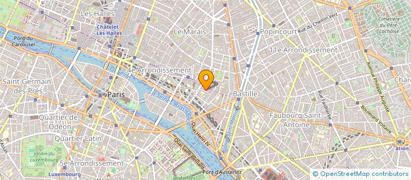 localisation de l'entreprise 521 448 746   PARIS