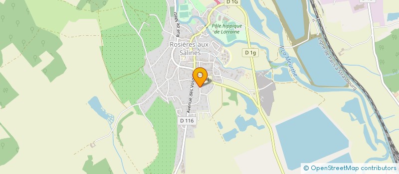 localisation de l'entreprise 521 450 544   NANCY