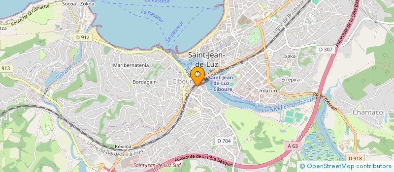 localisation de l'entreprise 521 462 101  à HENDAYE