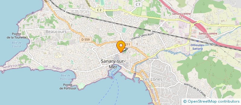 localisation de l'entreprise 521 468 512 à SANARY-SUR-MER