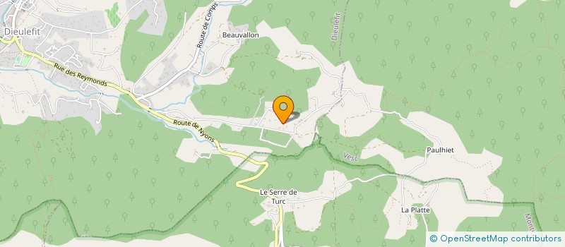 localisation de l'entreprise 521 470 872   NYONS