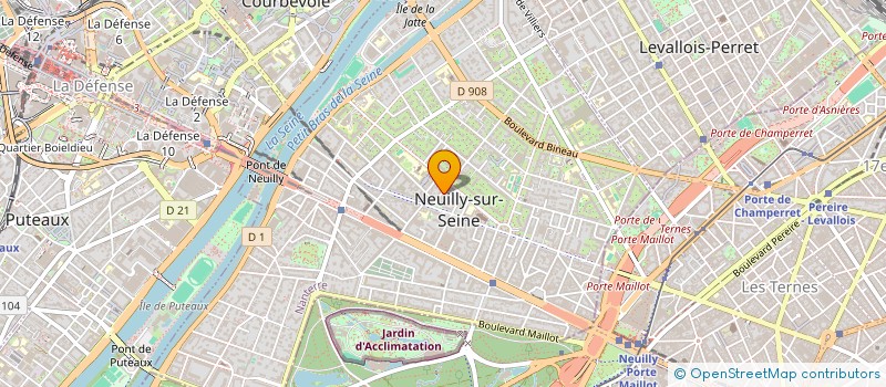 localisation de l'entreprise 521 490 623   NEUILLY-SUR-SEINE