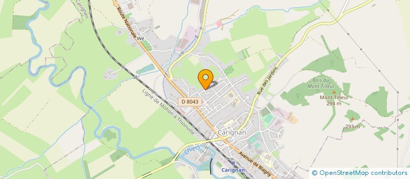 localisation de l'entreprise 521 494 716   CARIGNAN