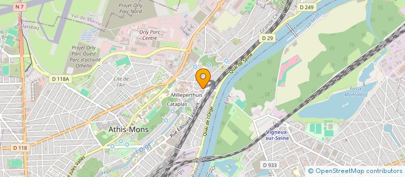 localisation de l'entreprise 521 497 602   VILLEMOMBLE