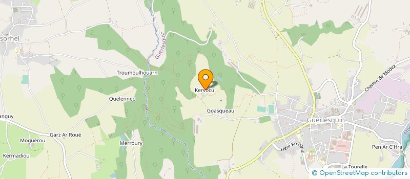 localisation de l'entreprise 521 505 941   GUERLESQUIN