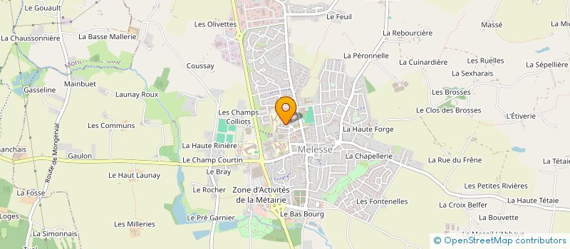 localisation de l'entreprise 521 507 616   MELESSE