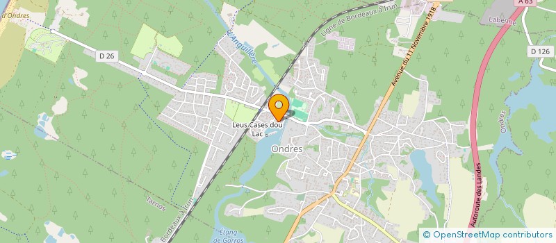 localisation de l'entreprise 521 509 273   ONDRES