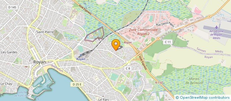 localisation de l'entreprise 521 513 648   ROYAN