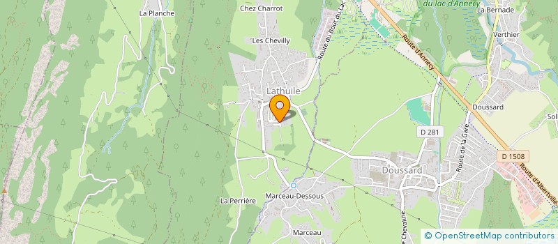 localisation de l'entreprise 521 518 357   LATHUILE