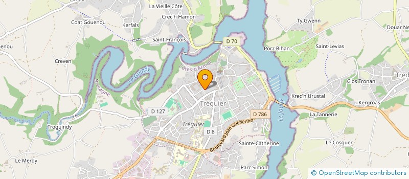 localisation de l'entreprise 521 525 428   LA ROCHE-JAUDY