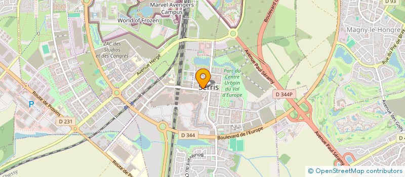 localisation de l'entreprise 521 570 713   CLAYE-SOUILLY