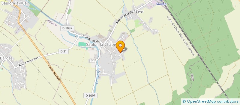 localisation de l'entreprise 521 576 751   SAULON-LA-CHAPELLE